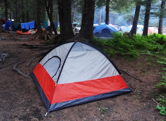 tent campground