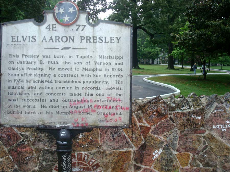 Graceland historic marker