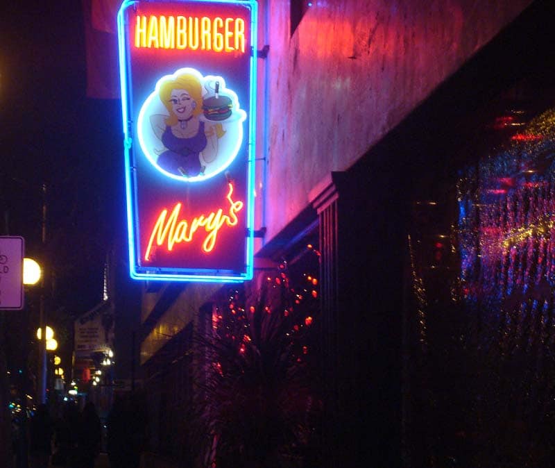 Hamburger Marys West Hollywood - los angeles cool hipster best neighborhoods