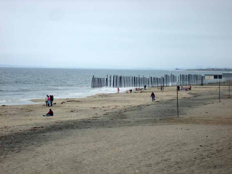 Tijuana border fence beach