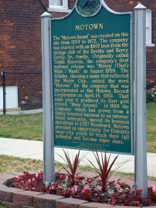 motown museum parking tickets hours historic marker