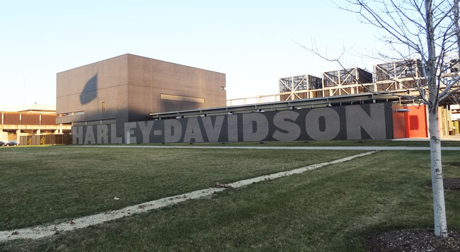 Harley Davidson Museum exterior