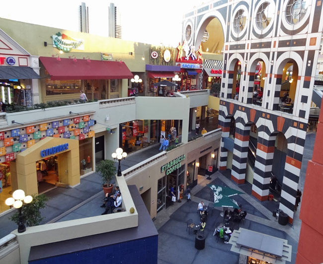 horton plaza san diego downtown shopping mall