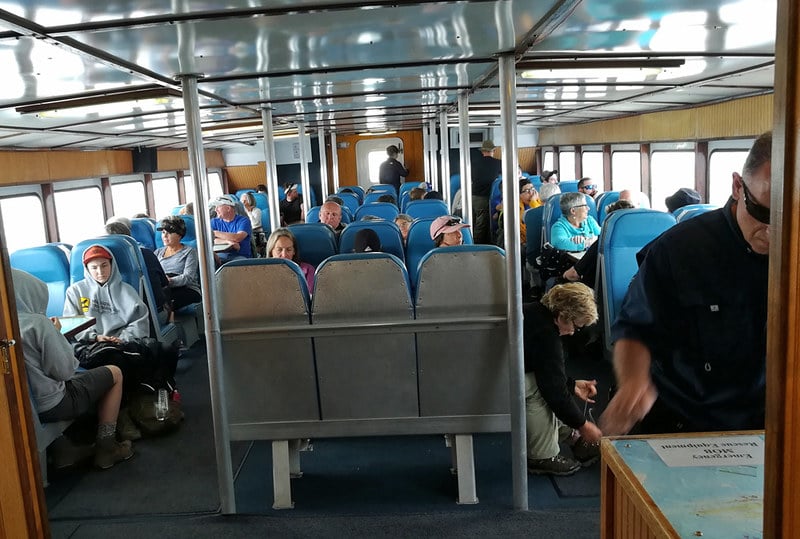 ferry seating interior