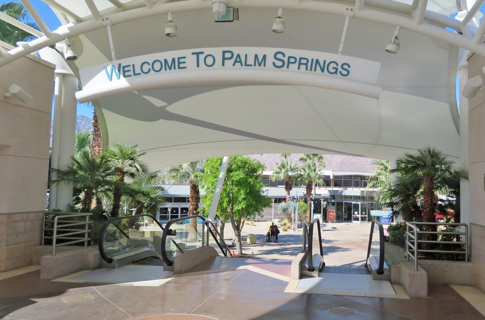 welcome palm springs airport