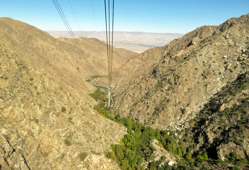 aerial tramway palm springs view