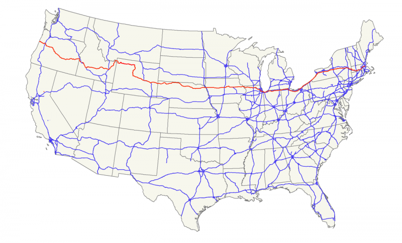 usa route 20 road trip map