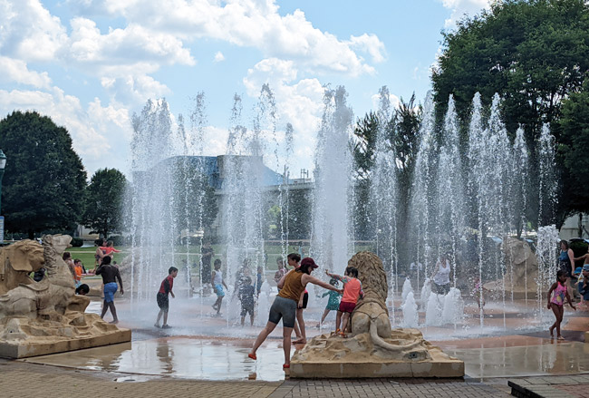fountain park - cool things to do in chattanooga tennessee