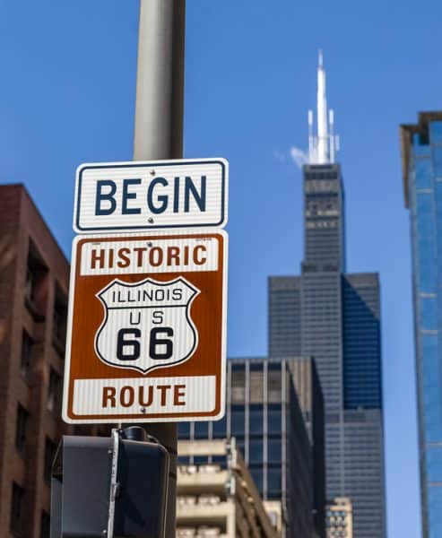 chicago begin route 66
