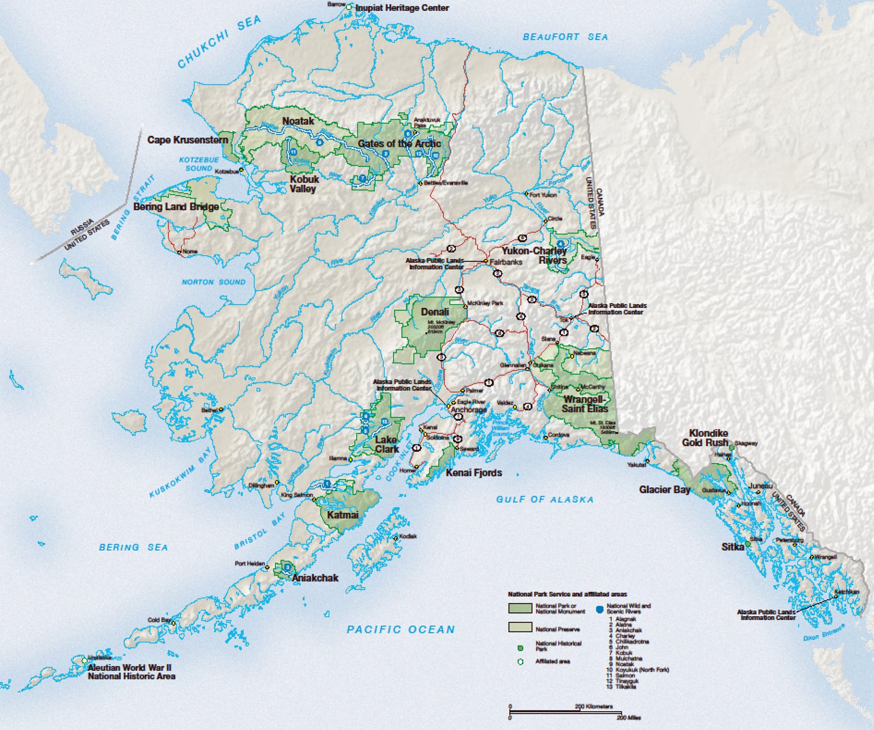 national parks in alaska